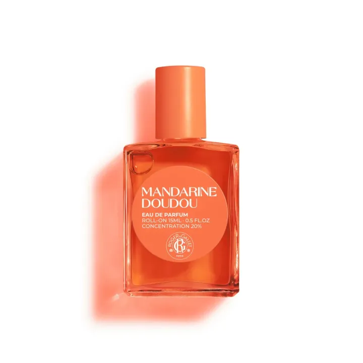 Eau de parfum Mandarine Doudou Roger & Gallet - roll-on de 15ml