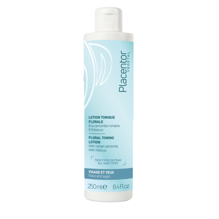 Lotion tonique florale Placentor - flacon de 250 ml