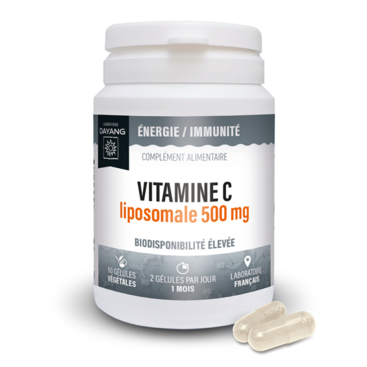 Vitamine C liposomale 500 mg Dayang - pot de 60 gélules