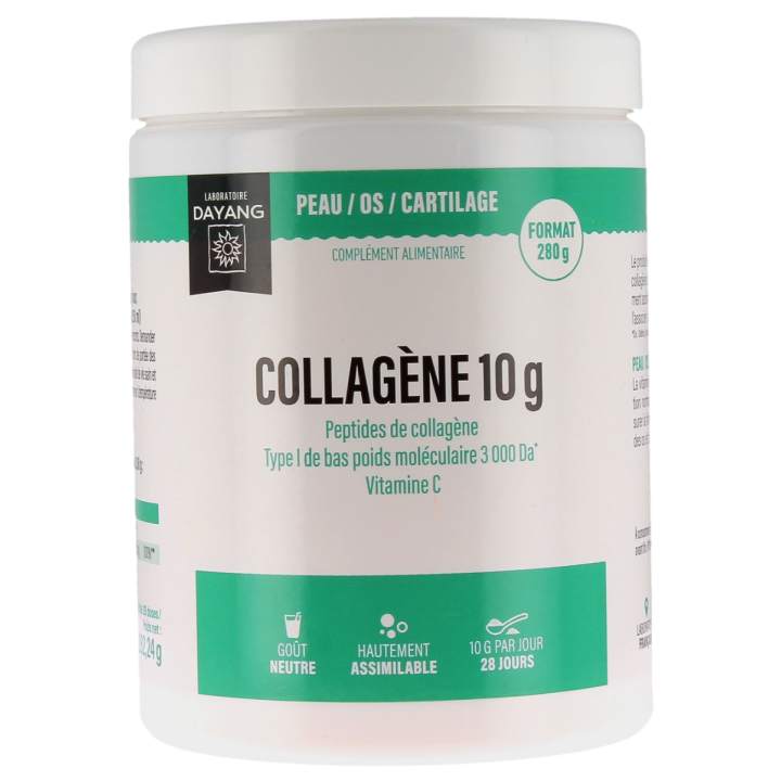 Collagène 10g peau/os/cartilage Dayang - pot de 280g