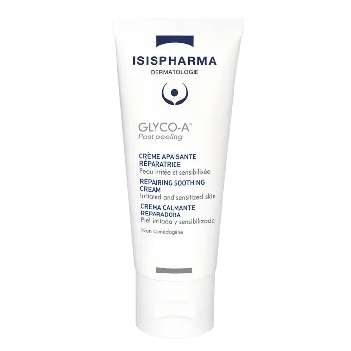 Glyco-A post peeling crème apaisante réparatrice Isispharma - tube de 40ml