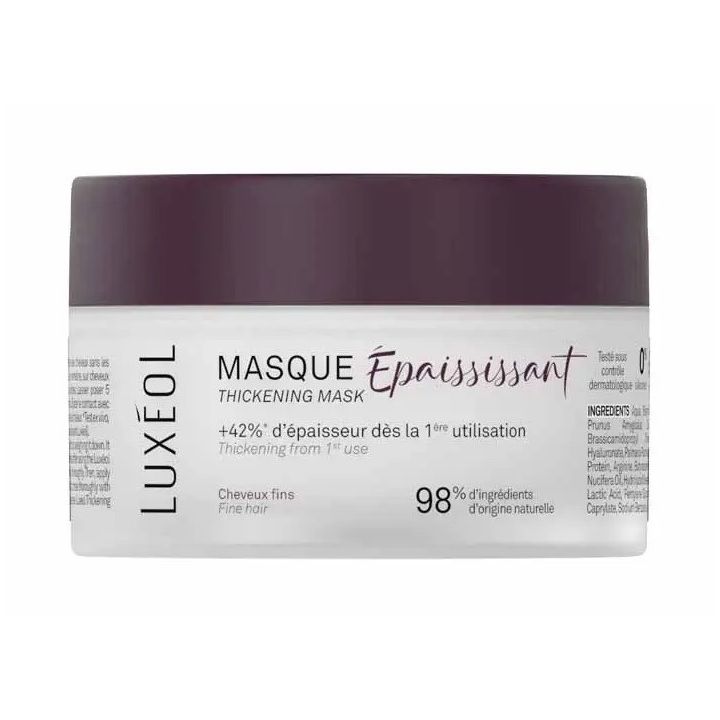 Masque épaississant Luxéol - pot de 200ml