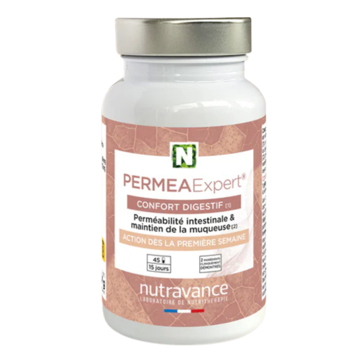 PermeaExpert confort digestif Nutravance - boîte de 45 gélules