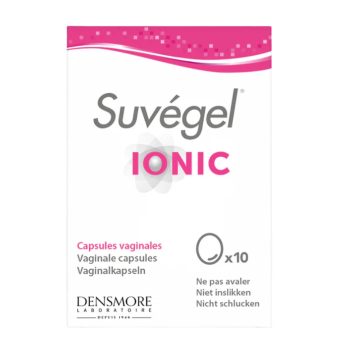 Suvégel ionic capsules vaginales Densmore - boîte de 10 capsules 