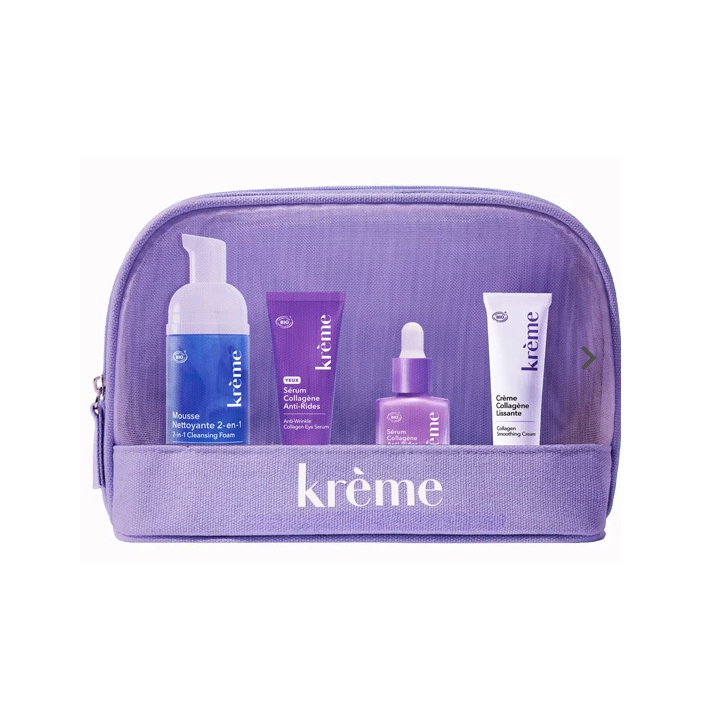 Coffret rituel lissant Krème - trousse de 4 produits