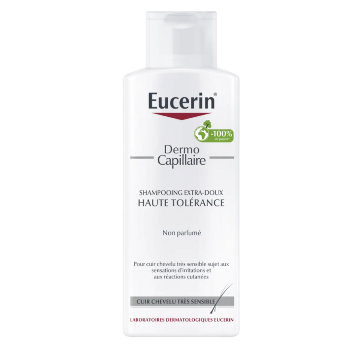 Shampooing Dermo Capillaire Haute Tolérance Eucerin - Flacon de 250 ml