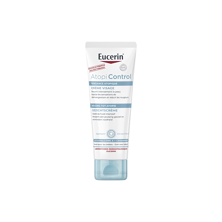 Atopicontrol crème visage Eucerin - tube de 50ml
