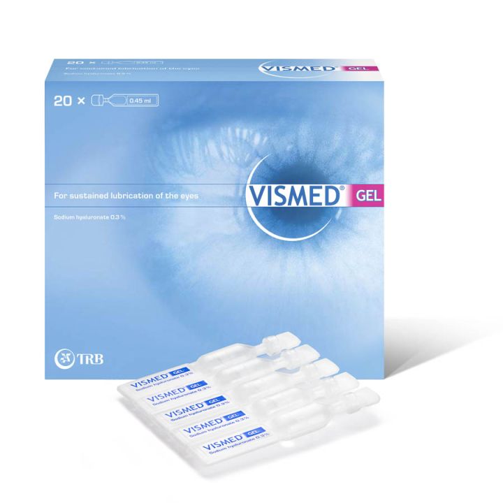 Vismed gel ophtalmique - boîte de 20 unidoses