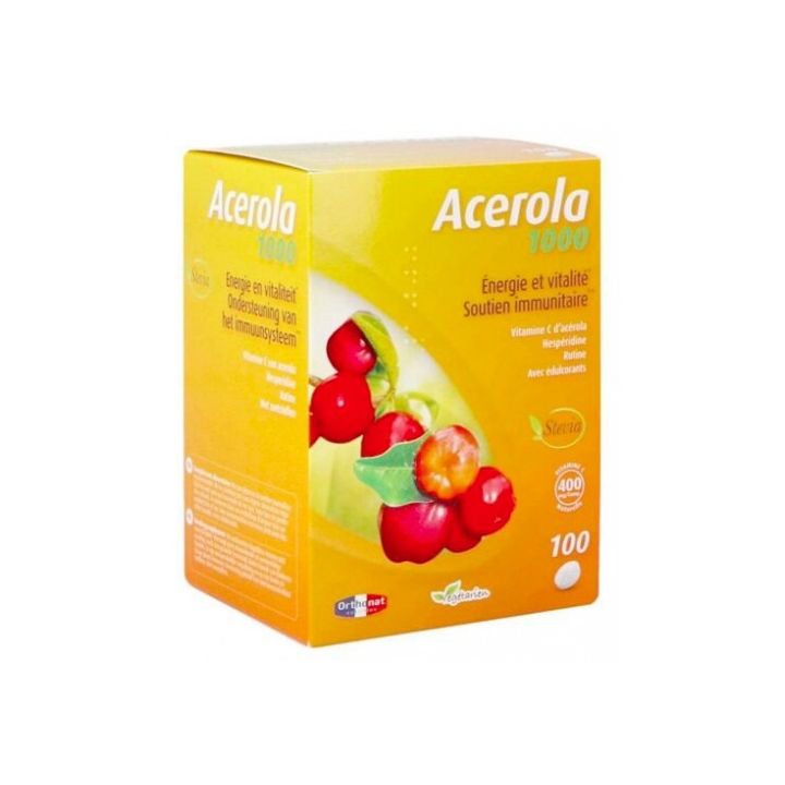 Acérola 1000 Orthonat - boite de 100 comprimés