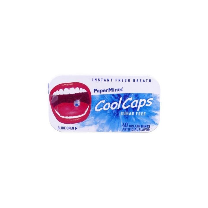 Cool Caps PaperMints - 40 capsules rafraichissantes