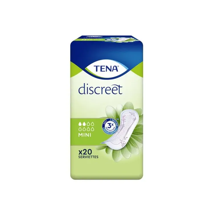 Lady Discreet Mini Tena - 20 protections anatomiques