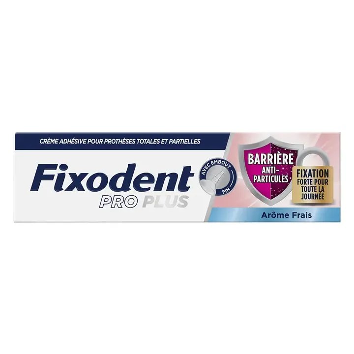 Crème adhésive Fixodent pro plus arôme frais - tube de 40g