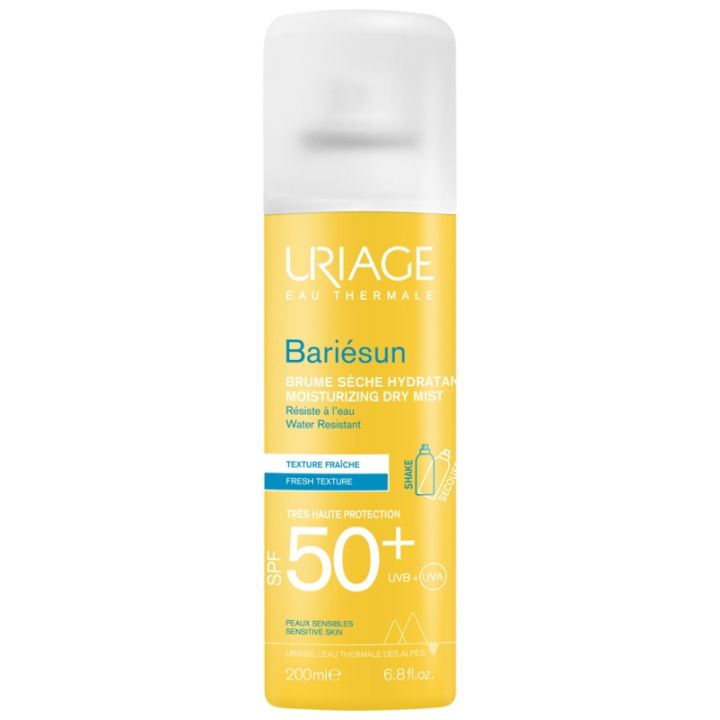 Bariésun Brume sèche hydratante SPF50+ Uriage - spray de 200ml