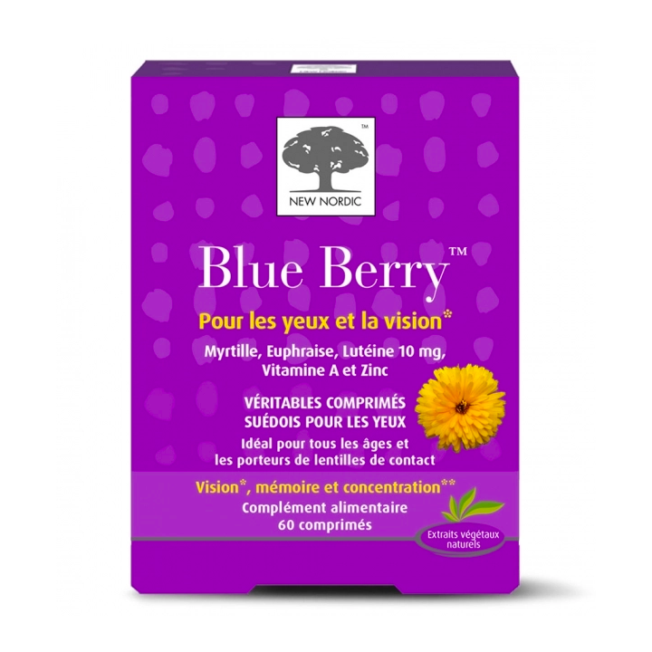 Blue Berry New Nordic - 60 comprimés