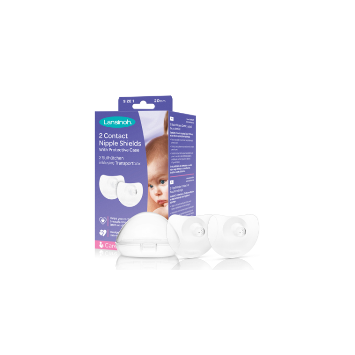 Bouts de sein Contact Lansinoh - boîte de 2 unités