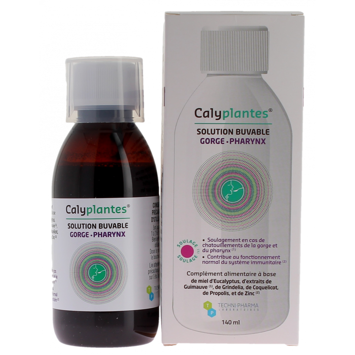 Calyplantes solution buvable gorge - flacon de 140ml