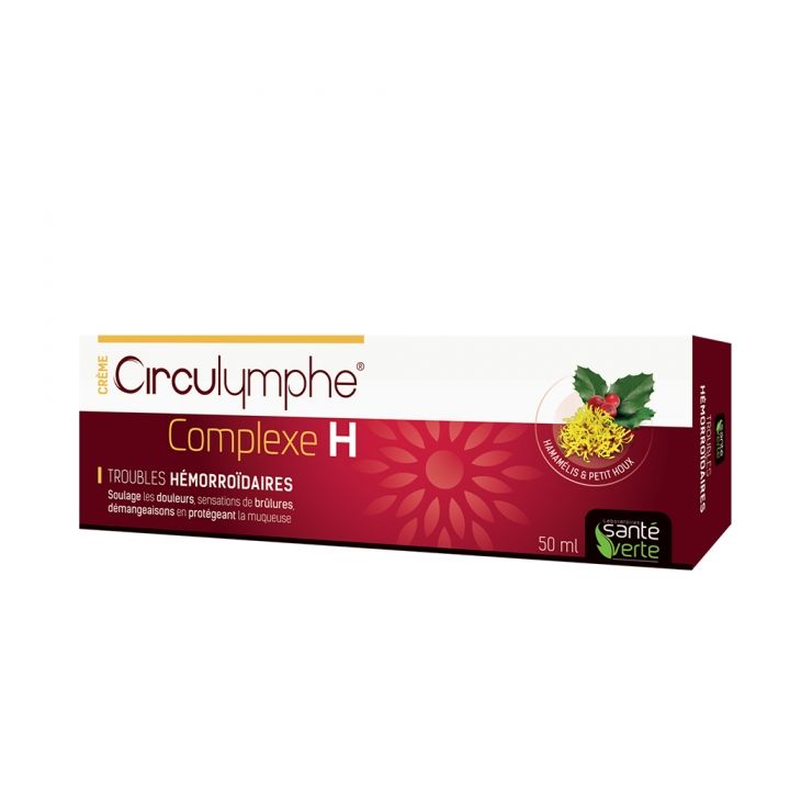 Circulymphe Complexe H Troubles Hémorroïdaires Santé Verte - tube de 50 ml