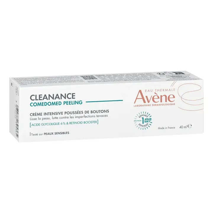 Cleanance Comedomed peeling crème intensive poussées de boutons Avène - tube de 40ml