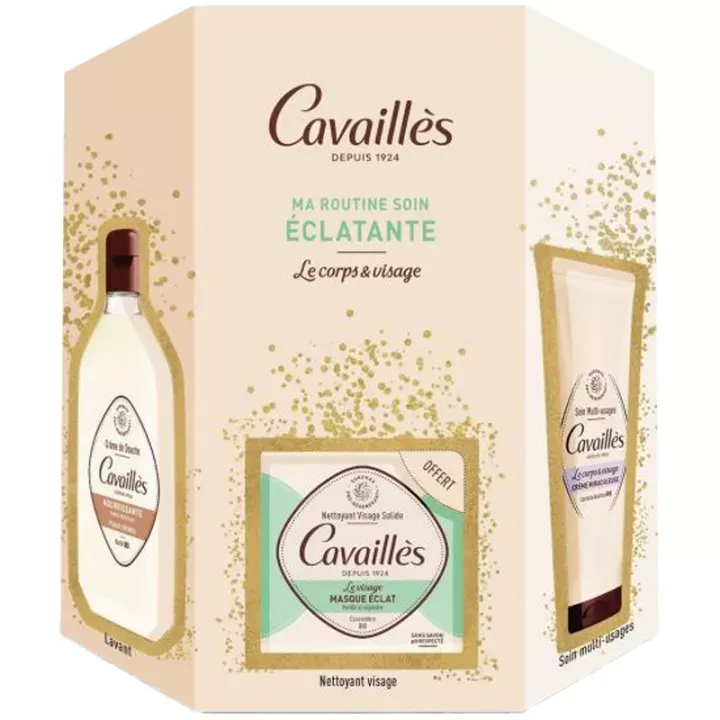 Coffret ma routine soin éclatante Rogé Cavaillès - coffret de 3 produits