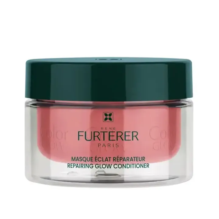 Color Glow Masque éclat réparateur cheveux colorés et méchés René Furterer - pot de 200ml