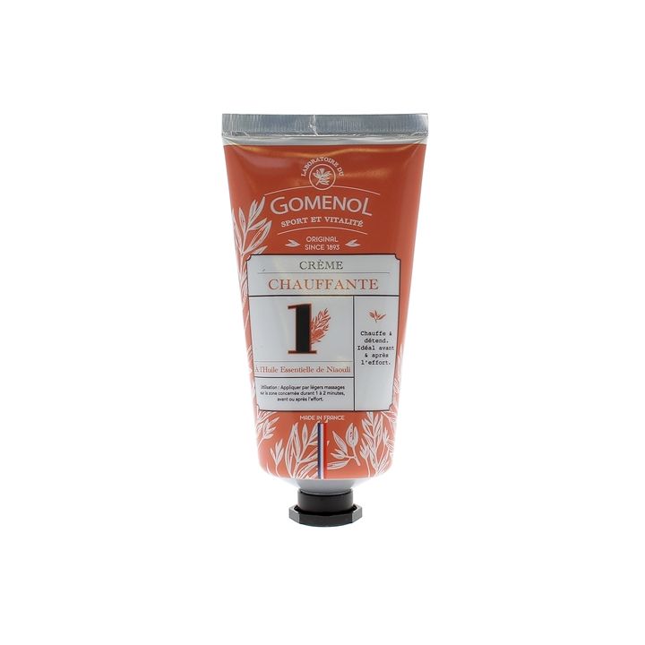 Crème de massage chauffante n°1 Goménol - tube de 75ml