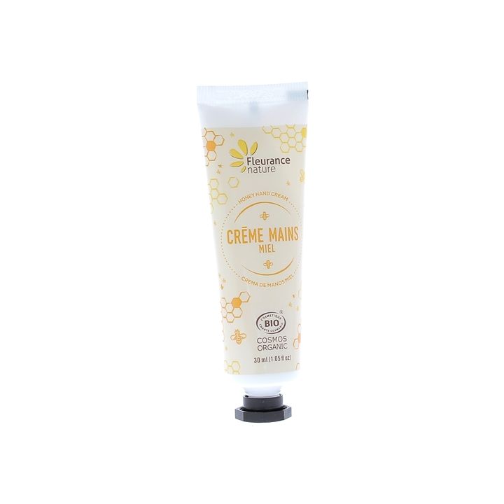 Crème mains miel bio Fleurance nature - tube de 30 ml