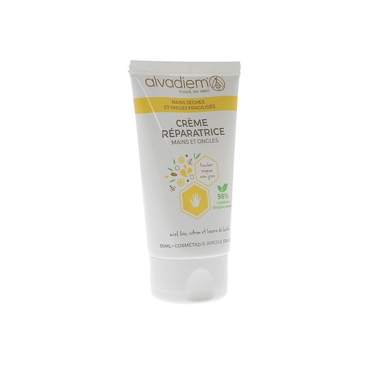Crème réparatrice mains et ongles Alvadiem - tube de 50 ml