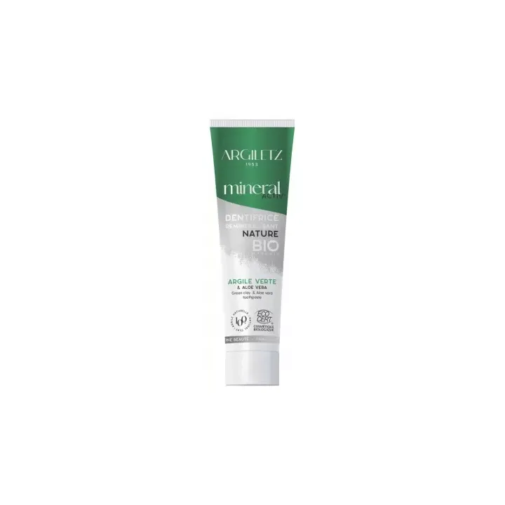 Dentifrice extrait aloé vera Bio Argiletz - tube de 75 ml