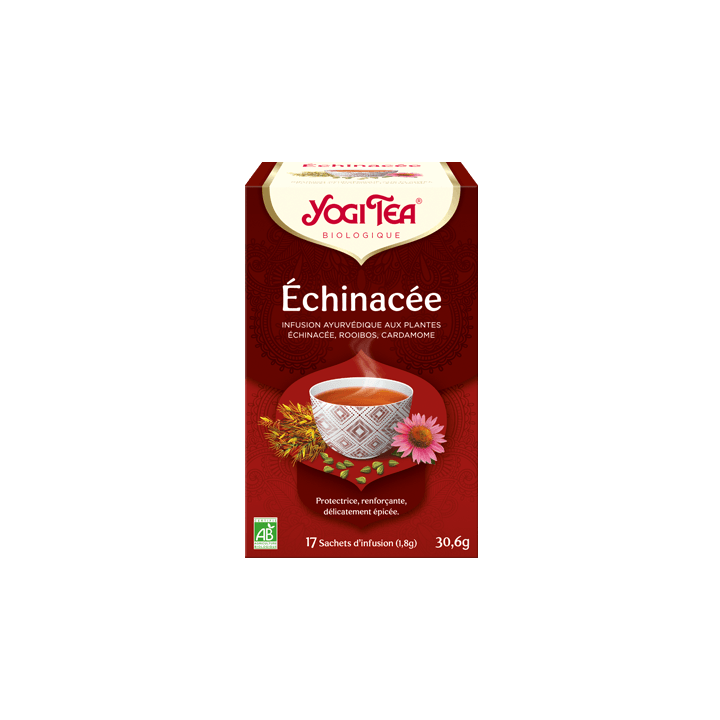 Echinacée bio Yogi Tea - boite de 17 sachets 