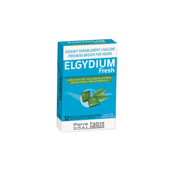 Elgydium Fresh pastilles à sucer Pierre Fabre - boîte de 12 pastilles