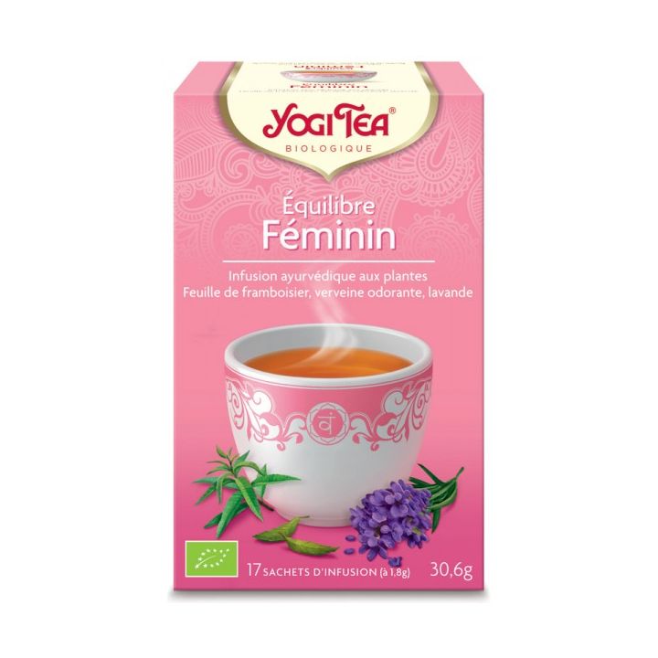 Equilibre féminin BIO Yogi Tea - boite de 17 sachets 