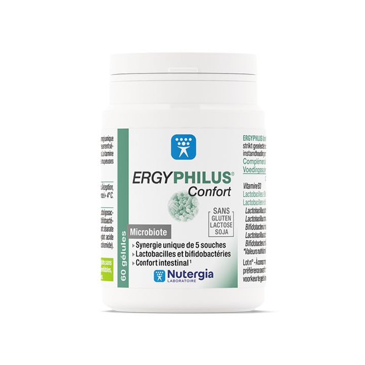 Ergyphilus Confort Nutergia - boîte de 60 gélules