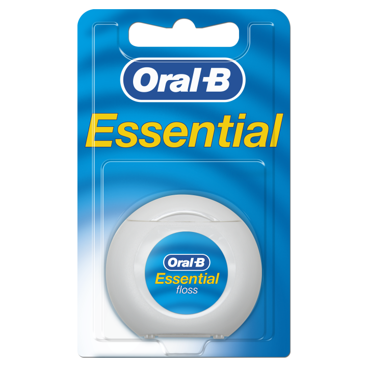 Essential Floss fil dentaire ciré mentholé Oral-B - rouleau de 50m