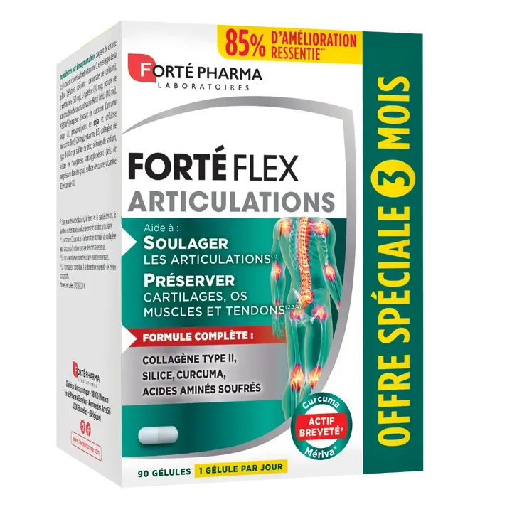 Forté Flex articulations Forté Pharma - boite de 90 gélules
