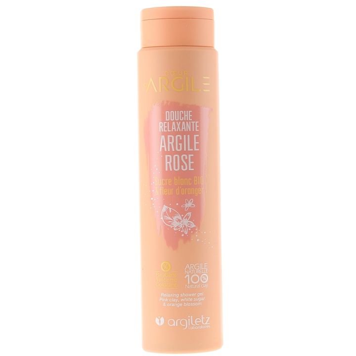 Gel Douche Relaxant Argile Rose Argiletz - tube de 250 ml