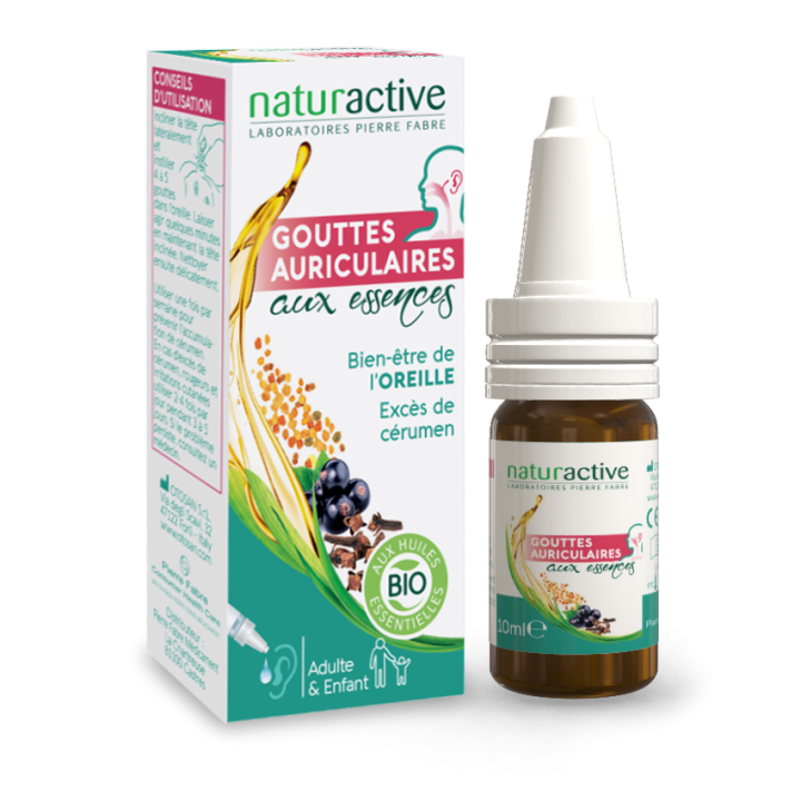 Gouttes auriculaires aux essences Naturactive - flacon de 10 ml