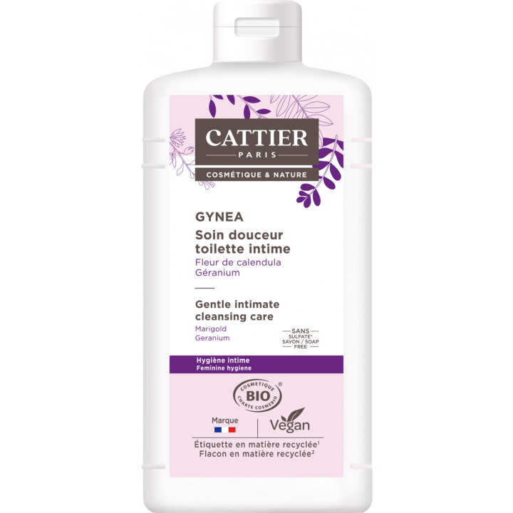Gynéa Gel Bio Hygiène Intime Cattier - Flacon 200 ml