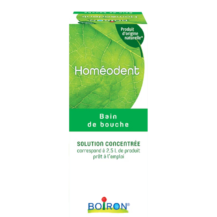 Homéodent bain de bouche Boiron - flacon de 125ml