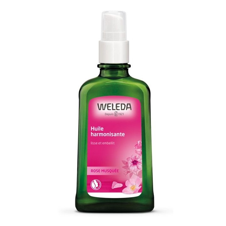 Huile Harmonisante Rose Musquée Weleda - spray de 100 ml