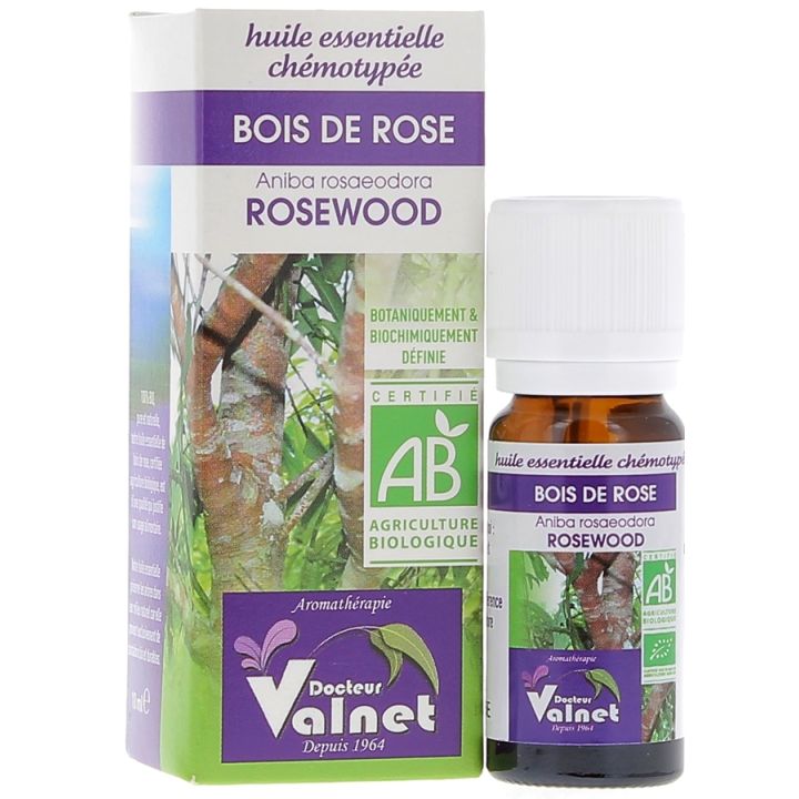 Huile essentielle Bois de rose Bio Dr Valnet - 10 ml