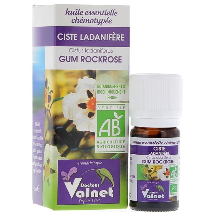 Huile essentielle Ciste Bio Dr Valnet - 5 ml