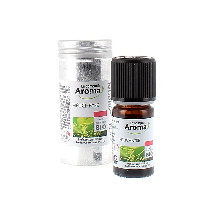 Huile essentielle Hélichryse bio Le Comptoir Aroma - flacon de 5ml