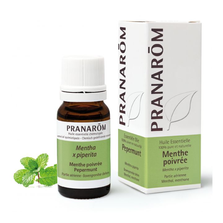 Huile essentielle Menthe poivrée Pranarom - flacon de 10ml