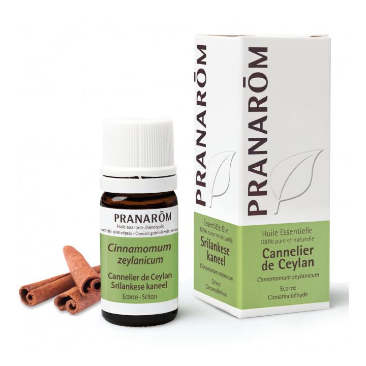 Huile essentielle de Cannelier de Ceylan Pranarôm - flacon de 5 ml