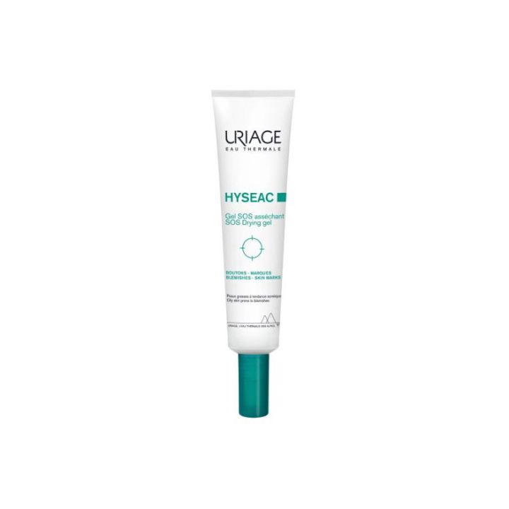 Hyséac gel SOS asséchant Uriage - tube de 15ml