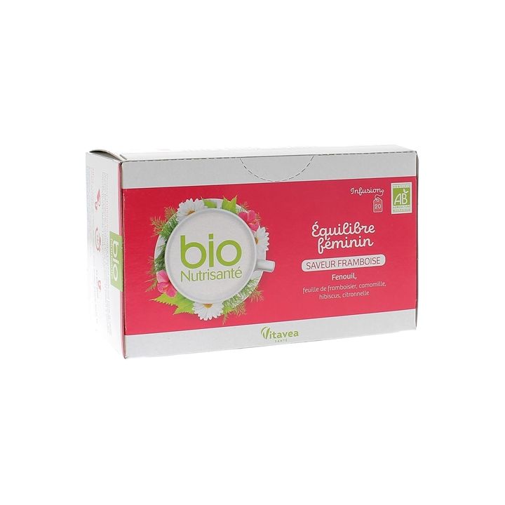 Infusion équilibre féminin bio Vitavea - boîte de 20 sachets