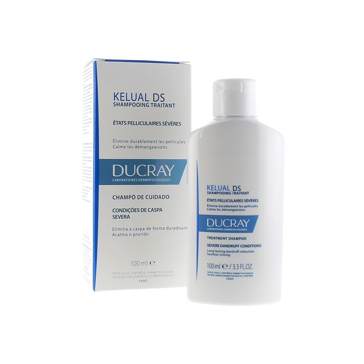 Kelual DS Shampoing traitant états pelliculaires sévères Ducray - flacon de 100 ml