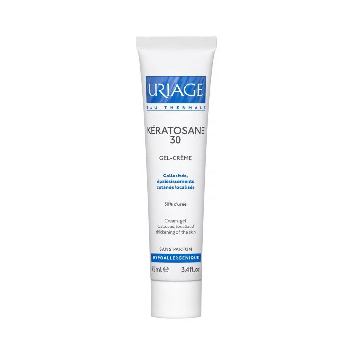 Kératosane 30 gel-crème Uriage - tube de 75 ml