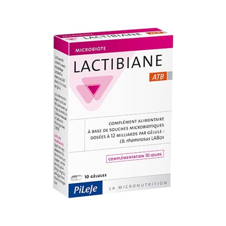 Lactibiane ATB Pileje - boîte de 10 gélules
