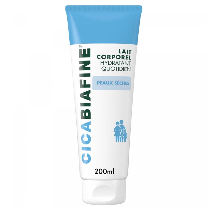Lait corporel hydratant quotidien Cicabiafine - tube de 200 ml